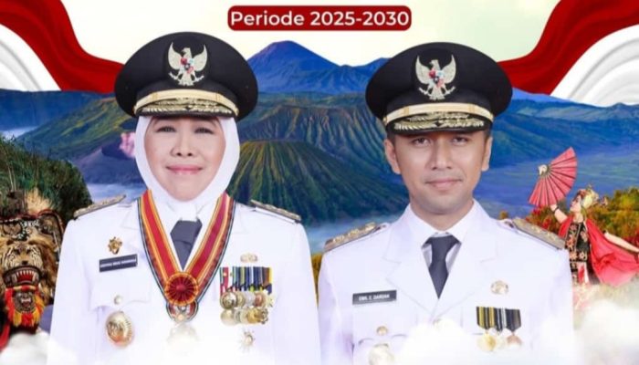 Khofifah dan Emil Resmi Dilantik sebagai Gubernur dan Wakil Gubernur Jawa Timur Periode 2025-2030