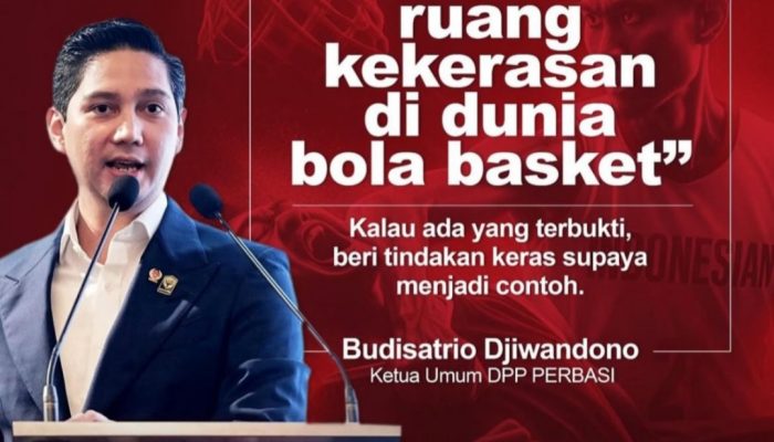 Ketua Umum PERBASI Tegas: Tidak Ada Ruang untuk Kekerasan di Dunia Bola Basket