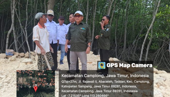Terjadi Pengerusakan Pohon Mangrove di Pantai Taddan, Satgas Komnas PPLH Sampang Turun Langsung Untuk Investigasi