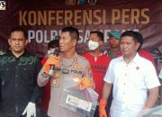 Kepolisian Polres Sampang Gelar Konferensi Pers, Amankan Truk dan satu Orang Terduga Selundupkan 9 Ton Pupuk 