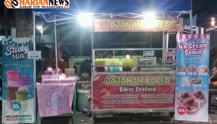 Minuman Viral Sticky Milk, Ice Cream Cemil, Korean Street Food dan Kue Moci Kini Hadir di Alun – Alun Trunojoyo Sampang