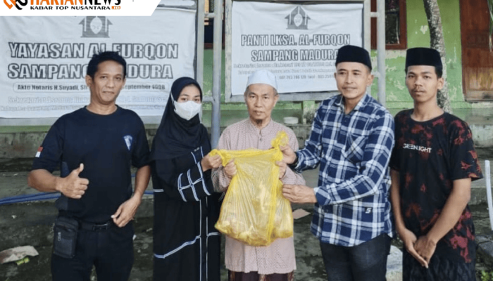 Rayakan Idul Adha, Rutan Kelas IIB Sampang Salurkan Daging Qurban