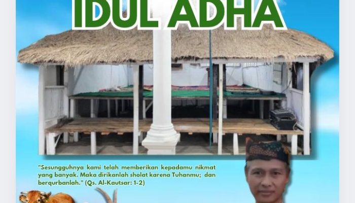 Lembaga Pemangku Adat Yayasan Bujuk Gayam Aryo Menak Senoyo Kraton Parupuh Madura Mengucapkan Selamat Hari Raya Idul Adha 1446 H.