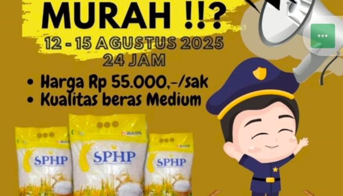 Polsek Sampang Gelar Pasar Murah untuk Bantu Masyarakat