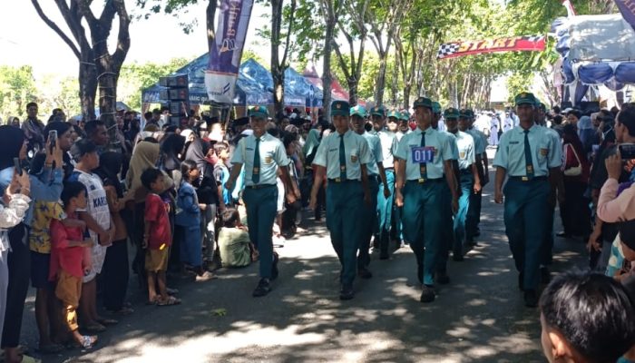 SMPN 1 Sampang Sabet 4 Juara Gerak Jalan Tingkat Kabupaten
