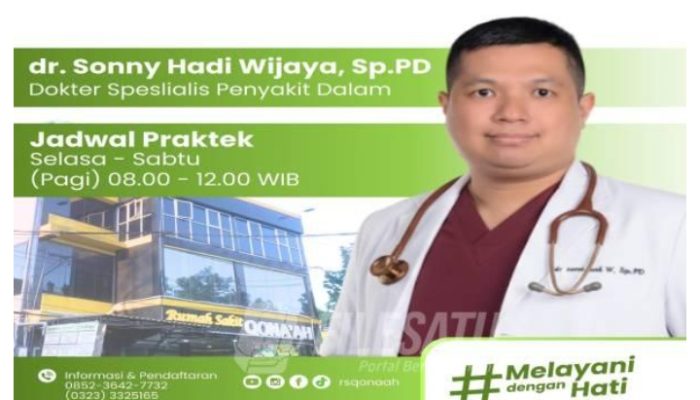 Perkuat Layanan Kesehatan, RS Qona’ah Datangkan Dokter Spesialis Penyakit Dalam