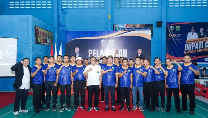 Pelantikan Pengurus Baru PBSI Sampang Periode 2025-2029