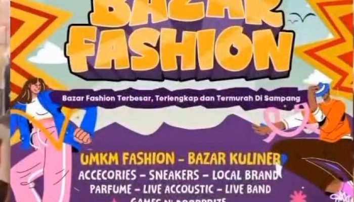 Kota Sampang Siap Gelar Pesta Belanja Fashion Terbesar, Sampang Bazar Fashion Festival Kembali Hadir  ​