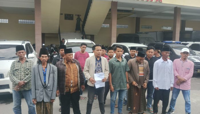 Fasilitas Umum Rusak Imbas Kericuhan Demo, Pemuda dan Masyarakat Desa Datangi Polres Sampang