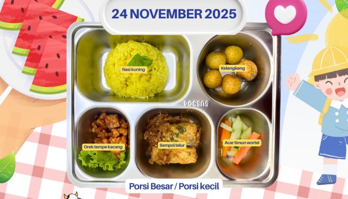 Setelah Viral Menu Tak Layak, SPPG Gunung Sekar Benahi Menu MBG sebagai Bukti Keseriusan