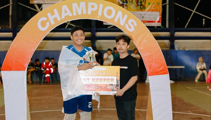 Kiper Zakky Gemilang, SMAN 1 Sampang Raih Gelar Futsal Pelajar se-Madura IMABA 25