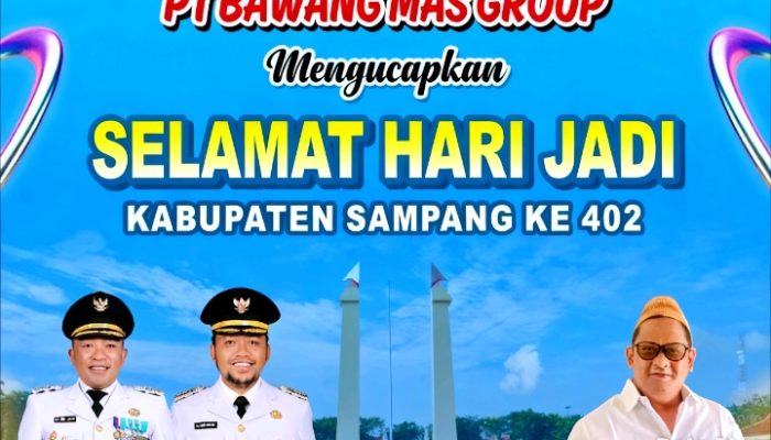 H. Her Beri Ucapan Selamat: Berharap Sampang Semakin Maju di Momentum Harjaksa 402