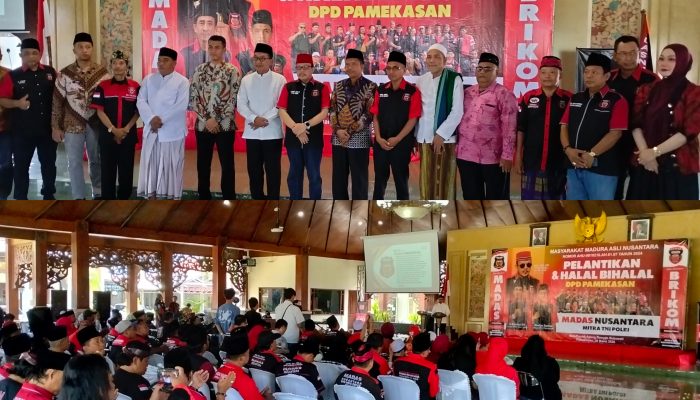 Bunda risma raja catering Saudi Arabia,bupati dan forkopimda menghadiri pelantikan ormas Madas Nusantara DPD pamekasan