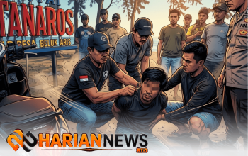 Terbongkar di Pantai Tanaros Sumenep, Terduga Curanmor Diamankan Warga, Mengaku Orang Kepercayaan Kades