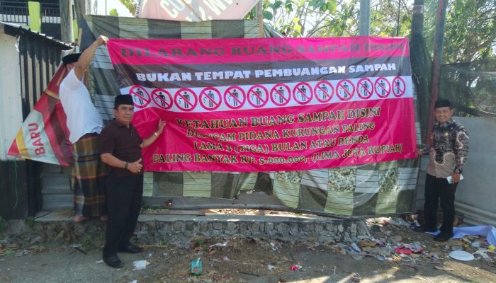 Camat Banyuates Apresiasi Madas Sedarah Kawal Persoalan Sampah di Jembatan Banyuates dan Nepa
